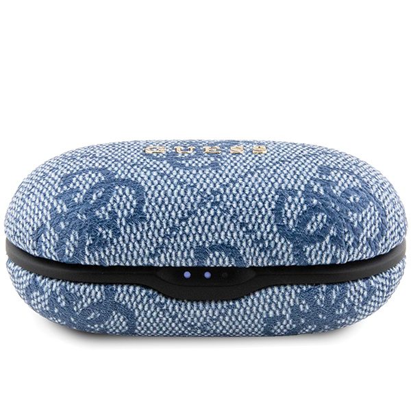 378796_oryg Guess Bluetooth earphones GUTWSP4EGB TWS ENC 4G PU METAL LOGO blue