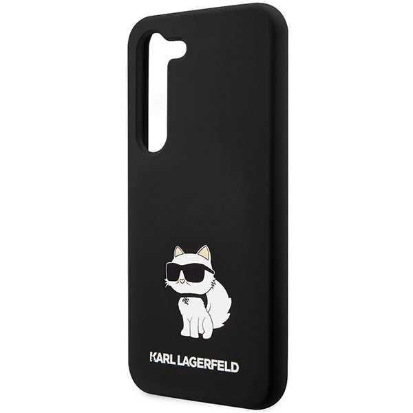 Karl Lagerfeld case for Samsung Galaxy S24 KLHCS24SSNCHBCK black HC SILICONE NFT CHOUPETTE