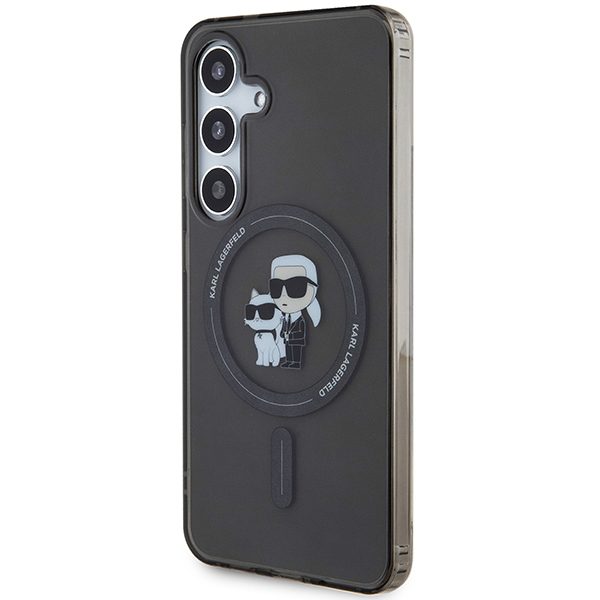 Karl Lagerfeld case for Samsung Galaxy S24 KLHMS24SHGKCNOK black HC MAGSAFE IML C