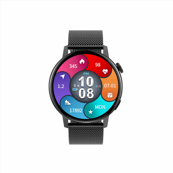 379290_oryg Forever smartwatch ForeVive 4 SB-350 black