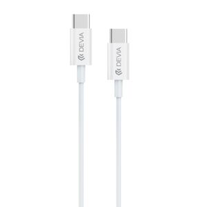 Devia cable Smart EC042 PD USB-C - USB-C 60W 3A white