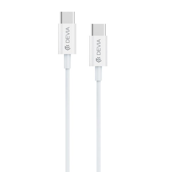 Devia cable Smart EC042 PD USB-C - USB-C 60W 3A white