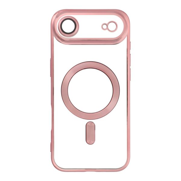 379eaf41e0978a2ab21a8feedb292e6d ELECTRO MAG COVER case compatible with MagSafe for IPHONE 17 Air rose gold