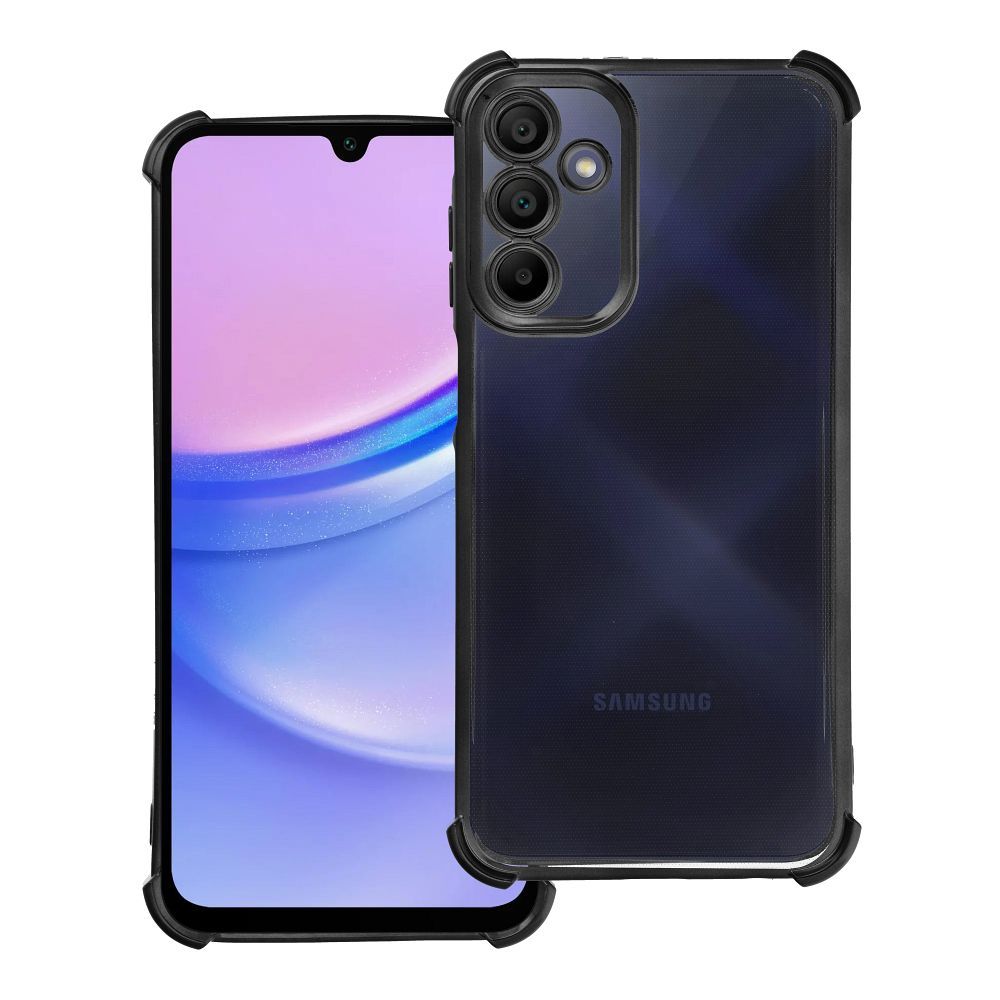 37e5a90a5c7cb5df79b3484b631a4f57 Case ANTISHOCK ELECTRO for SAMSUNG A15 black