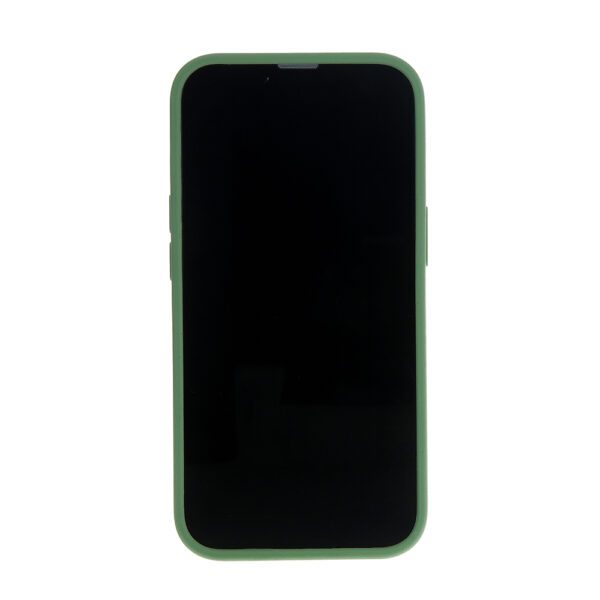 380508_oryg Solid Silicon case for iPhone 16 Plus 6,7" light green