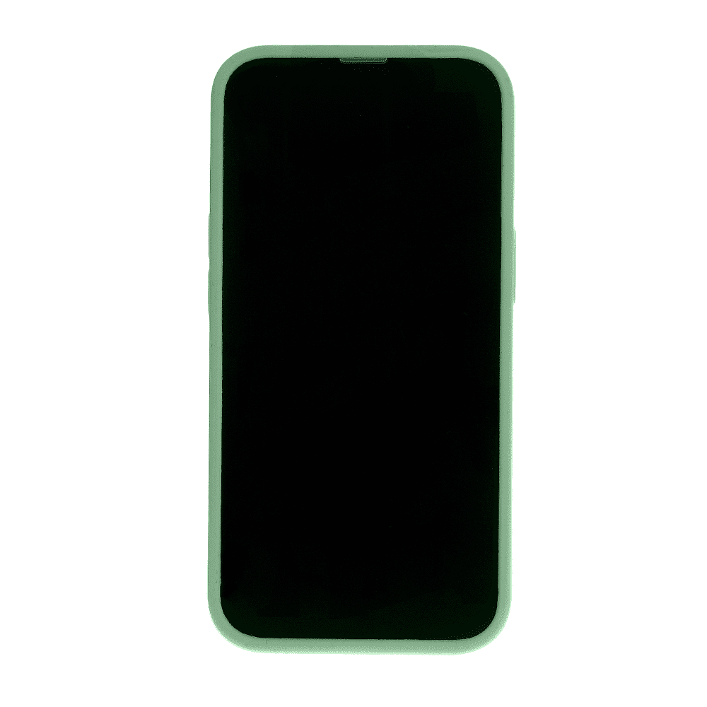 380533_oryg Solid Silicon case for iPhone 11 light green