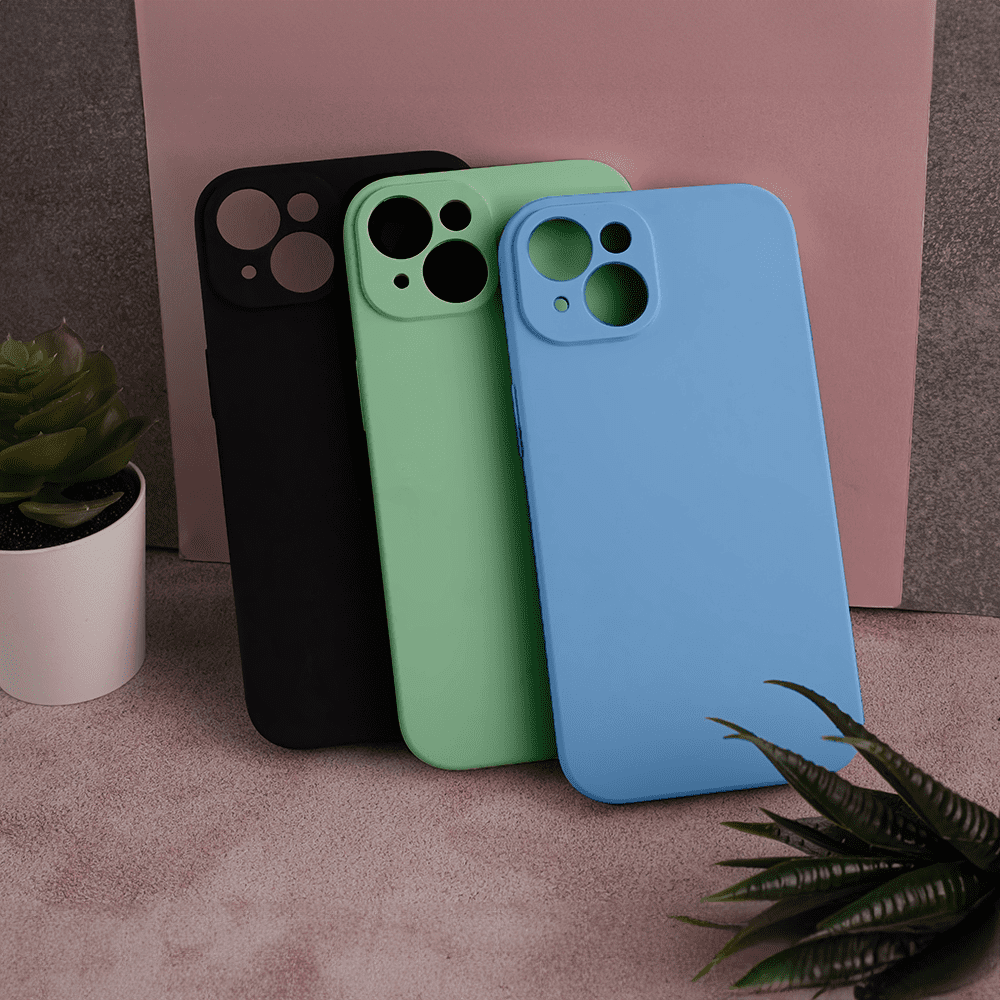 380558_oryg Solid Silicon case for iPhone 11 light green