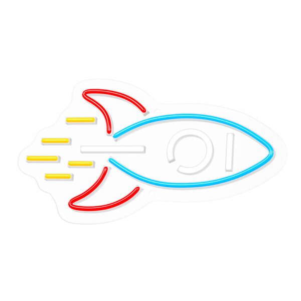 380707_oryg Neon PLEXI LED ROCKET multicolor NNE18 Neolia