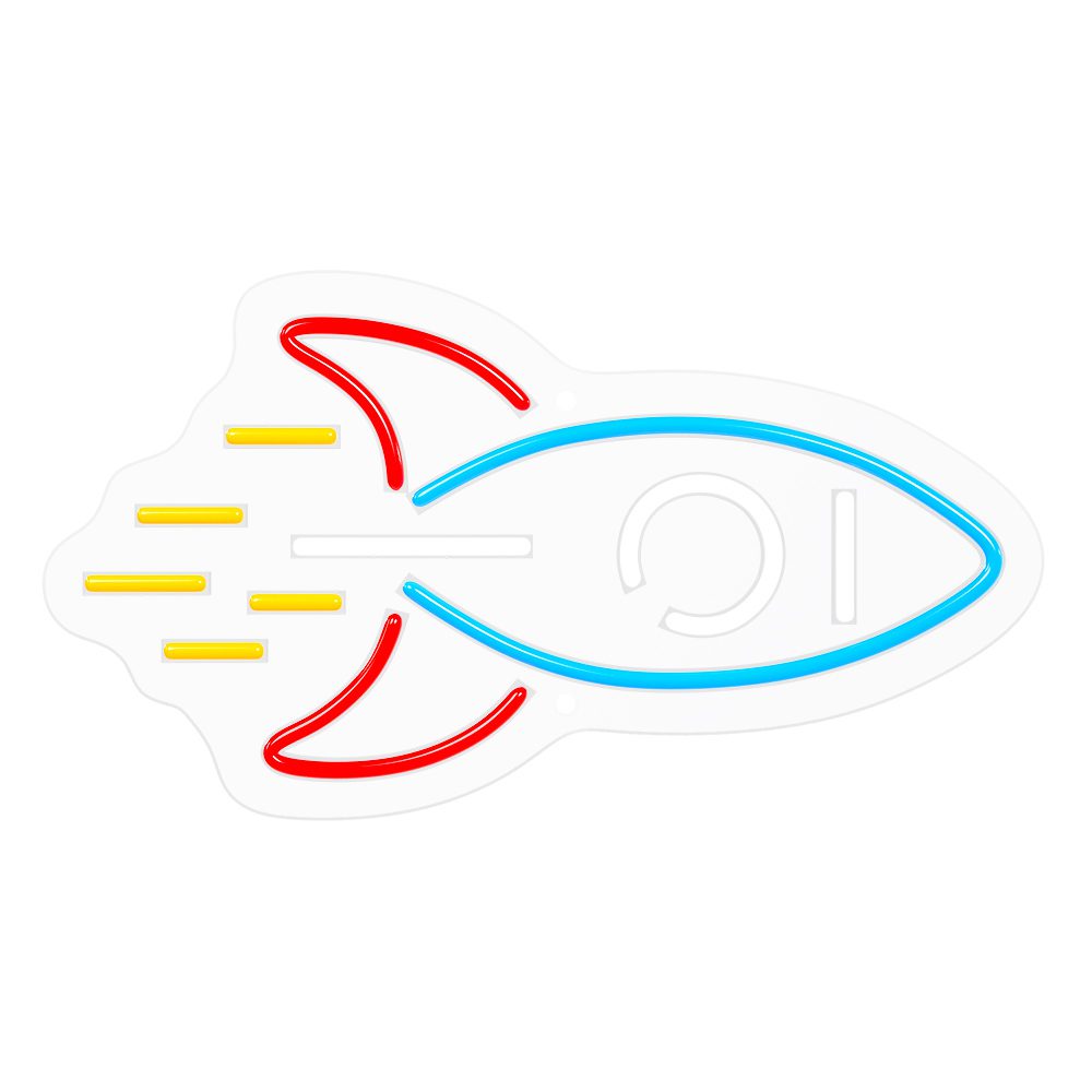 380708_oryg Neon PLEXI LED ROCKET multicolor NNE18 Neolia