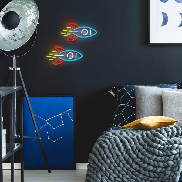 380713_oryg Neon PLEXI LED ROCKET multicolor NNE18 Neolia