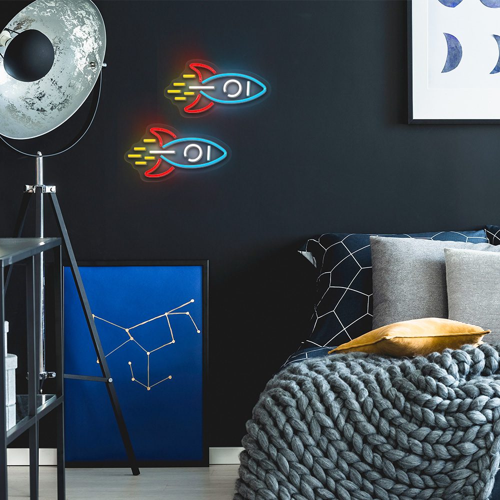 380713_oryg Neon PLEXI LED ROCKET multicolor NNE18 Neolia