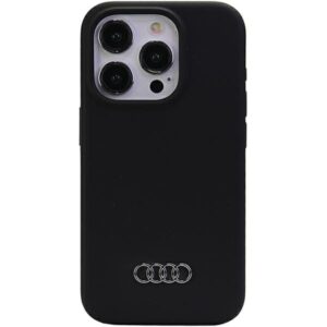 Audi case for iPhone 15 Pro 6,1" black Silicone Case