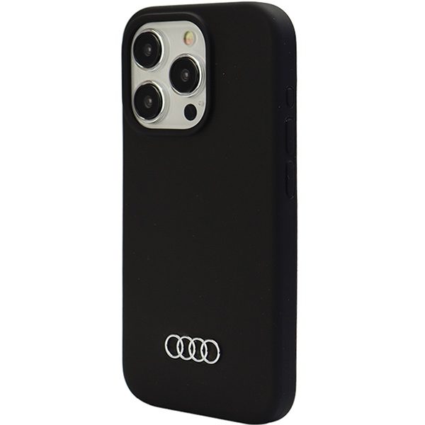 Audi case for iPhone 15 Pro 6,1" black Silicone Case