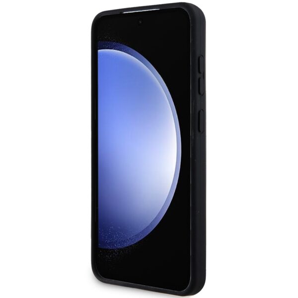 BMW case for Samsung Galaxy S24 Plus black M Silicone Printed Ring MagSafe