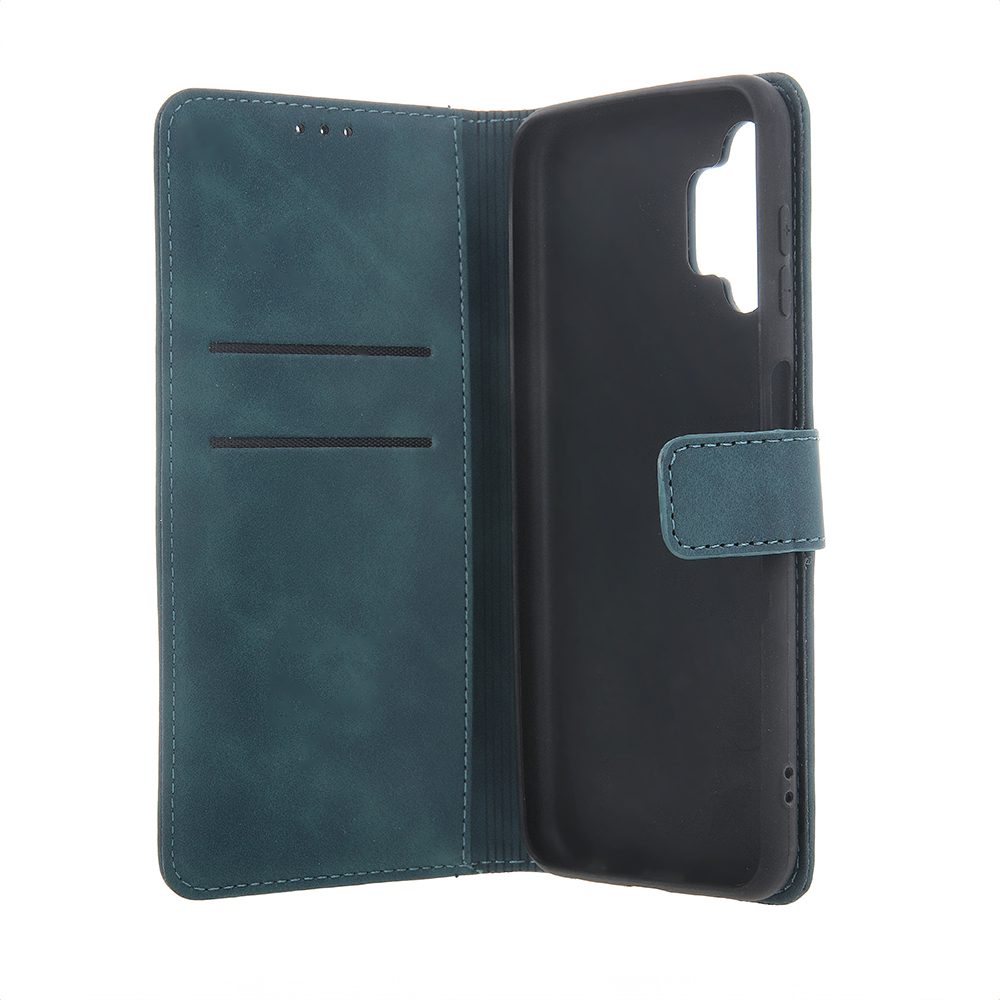 381755_oryg Smart Velvet case for Xiaomi Redmi Note 14 4G (Global) dark green (164.84 x 78.15 x 8.16 mm)