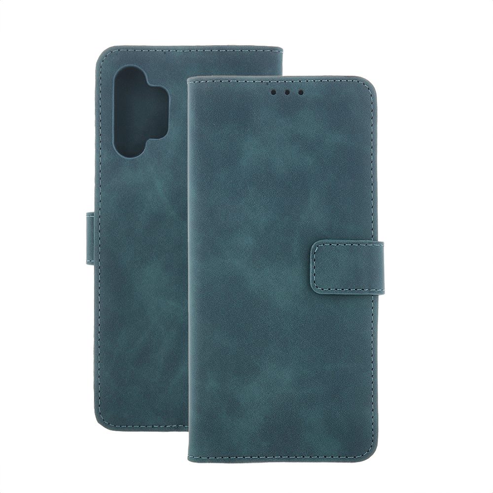 381757_oryg Smart Velvet case for Xiaomi Redmi Note 14 4G (Global) dark green (164.84 x 78.15 x 8.16 mm)
