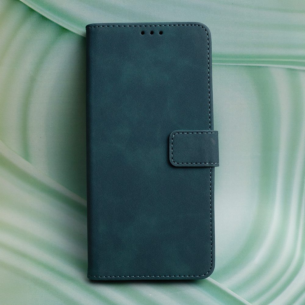 381758_oryg Smart Velvet case for Xiaomi Redmi Note 14 4G (Global) dark green (164.84 x 78.15 x 8.16 mm)
