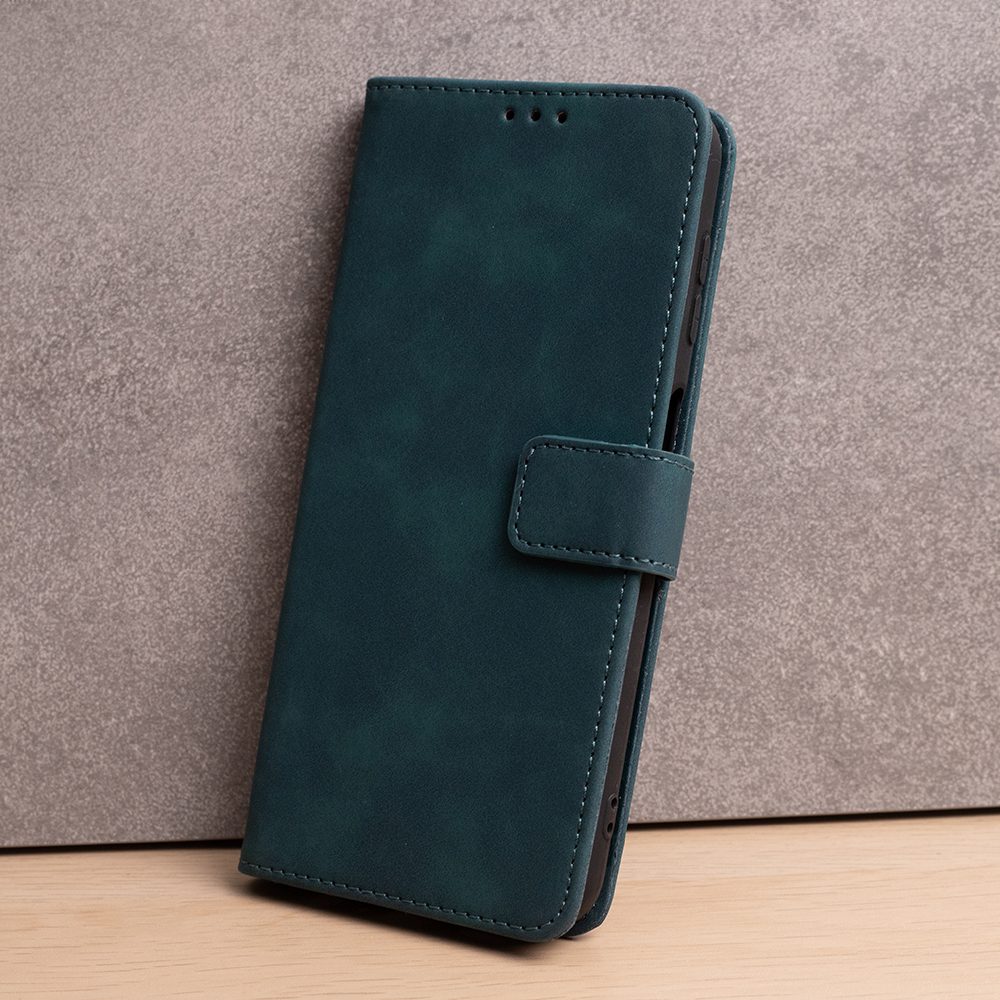 381759_oryg Smart Velvet case for Xiaomi Redmi Note 14 4G (Global) dark green (164.84 x 78.15 x 8.16 mm)