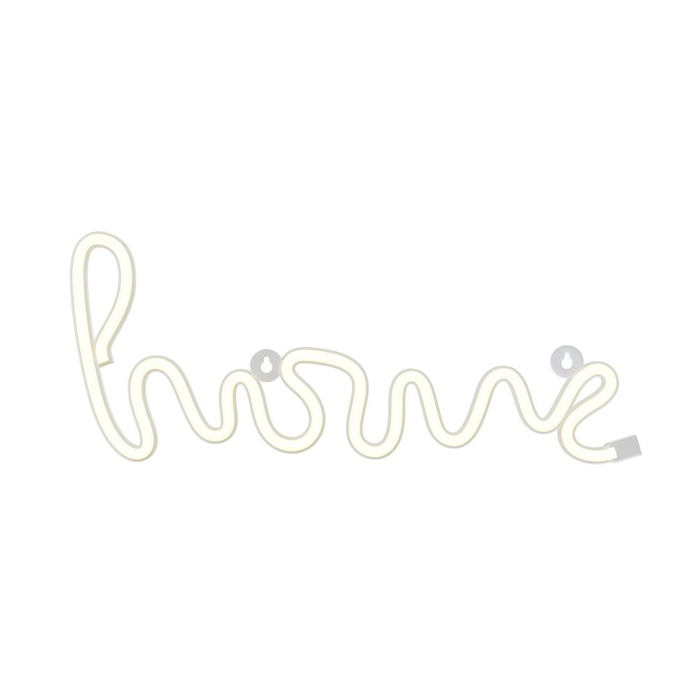 382065_oryg Neon LED Light HOME warm white Bat + USB FLNE21 Forever Light
