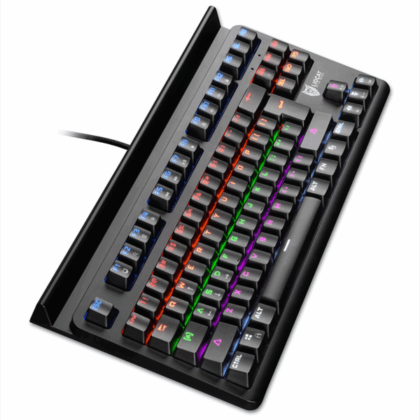 Liocat gaming keyboard KX 365+ C mechanical qwerty outemu blue black