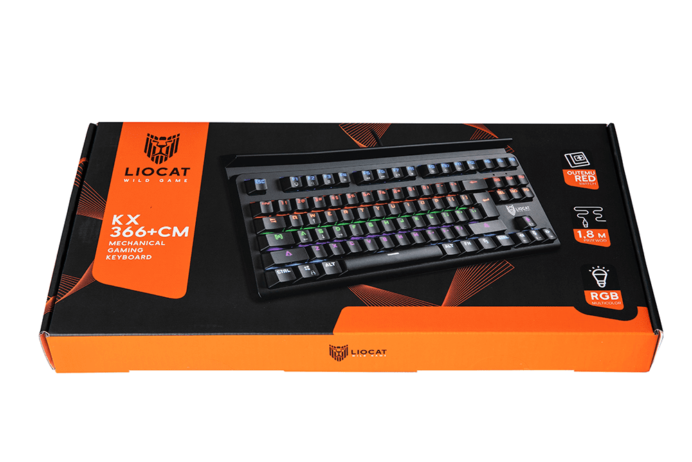 382602_oryg Liocat gaming keyboard KX 366+ CM mechanical black