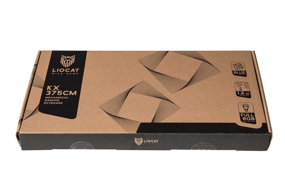 382611_oryg Liocat gaming keyboard KX 375 CM mechanical qwerty black