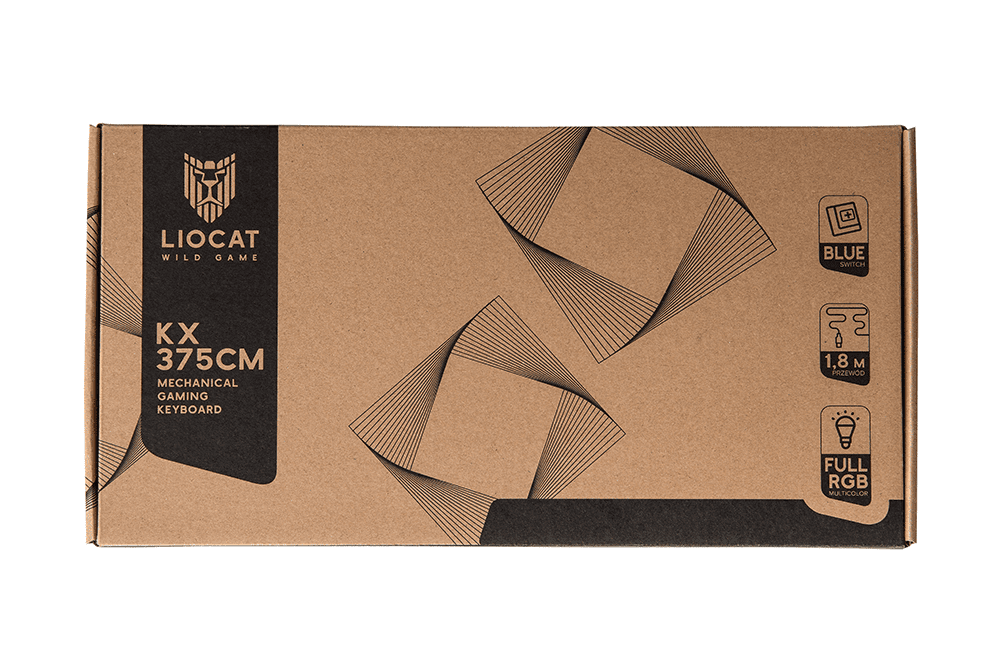 382612_oryg Liocat gaming keyboard KX 375 CM mechanical qwerty black