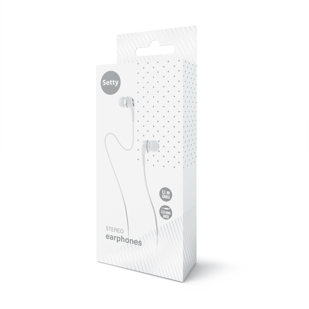 383113_oryg Setty wired earphones white