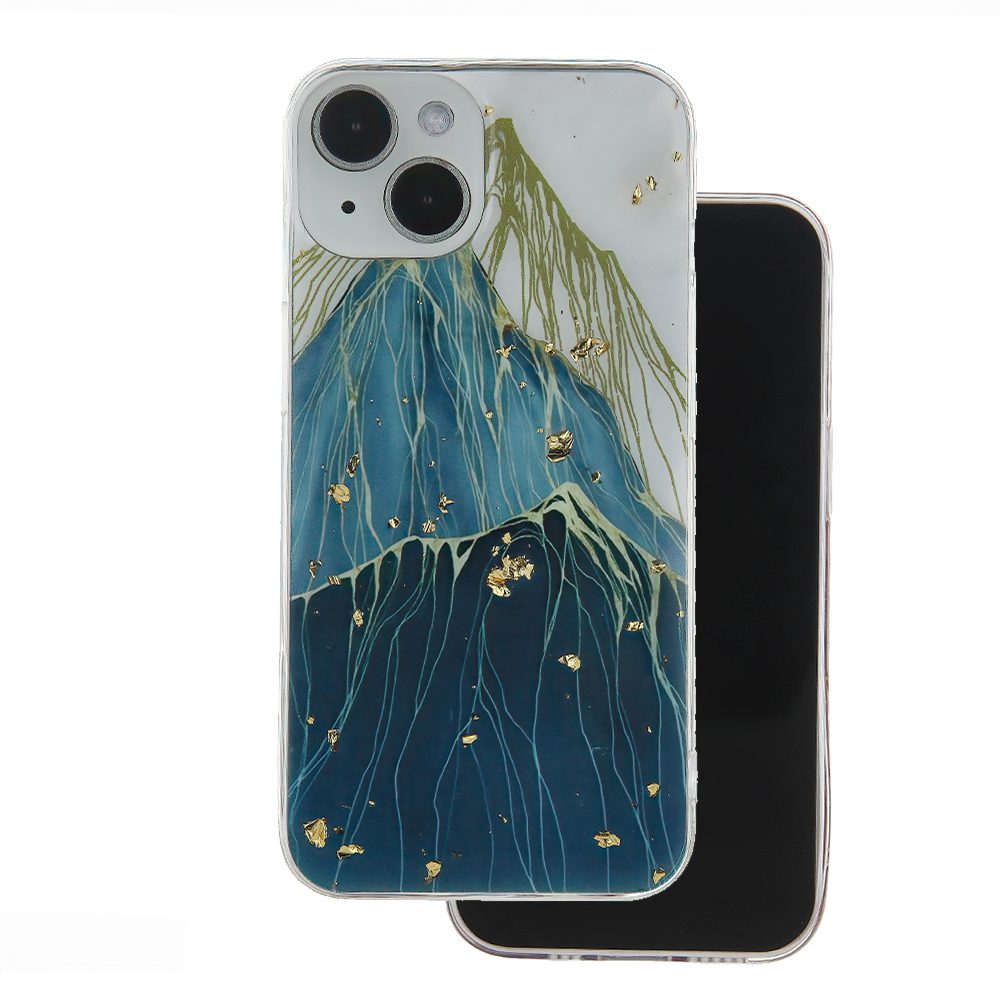 383211_oryg Gold Glam case for iPhone 12 / 12 Pro 6,1" mountain