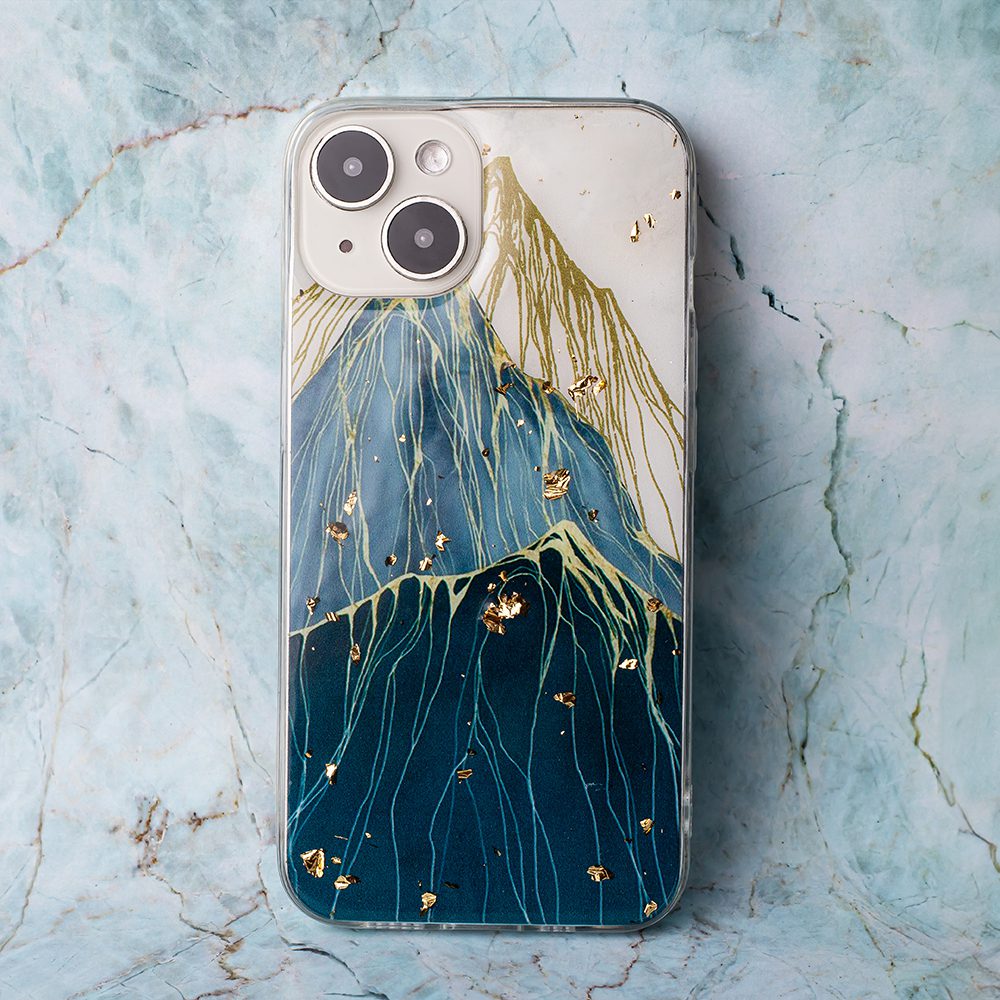 383217_oryg Gold Glam case for iPhone 12 / 12 Pro 6,1" mountain