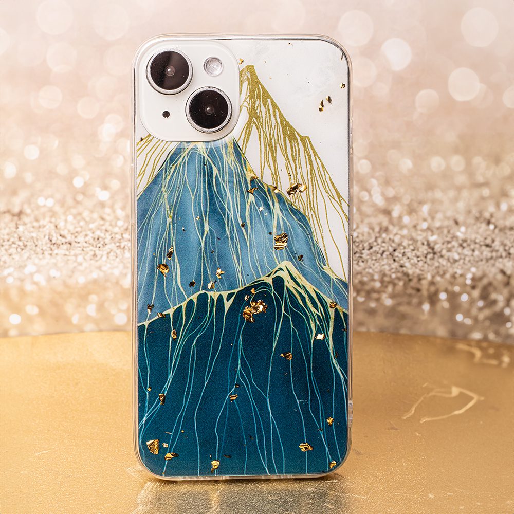 383221_oryg Gold Glam case for iPhone 12 / 12 Pro 6,1" mountain
