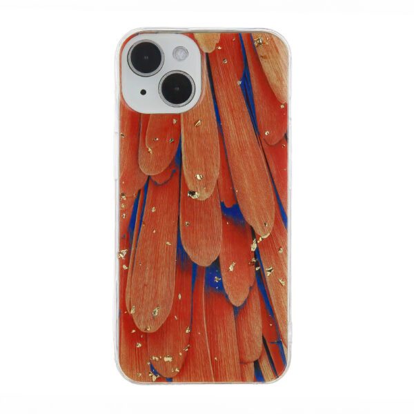 383227_oryg Gold Glam case for Samsung Galaxy S24 Ultra orange