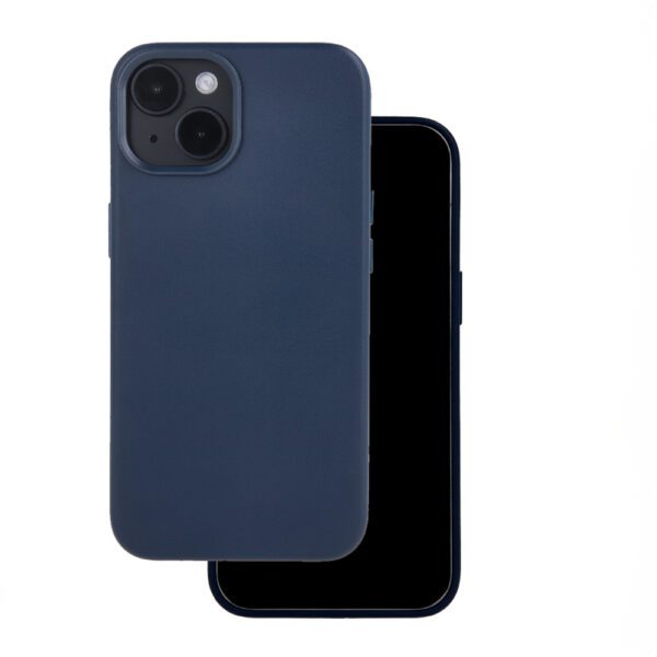 384265_oryg Mag Leather case for iPhone 16 6,1" dark blue