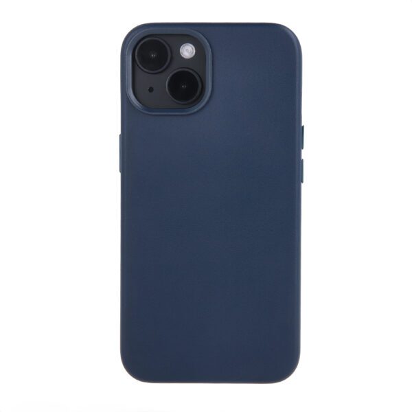 384269_oryg Mag Leather case for iPhone 16 6,1" dark blue