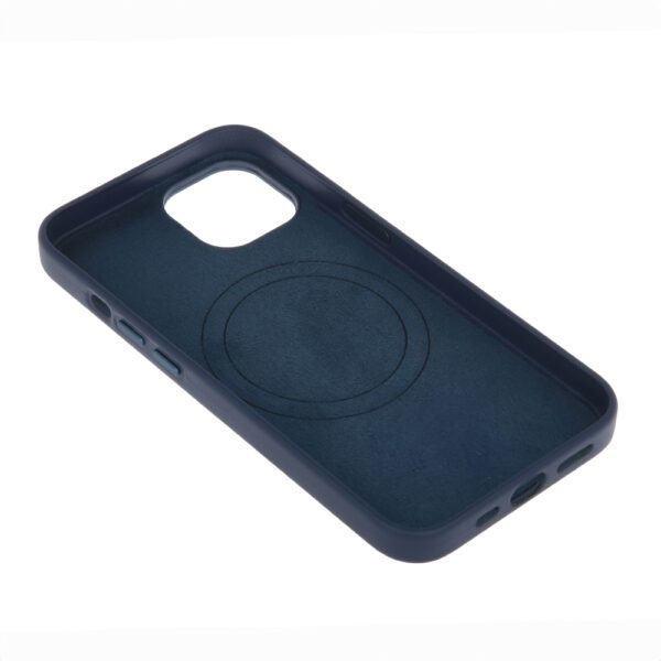 384271_oryg Mag Leather case for iPhone 16 6,1" dark blue