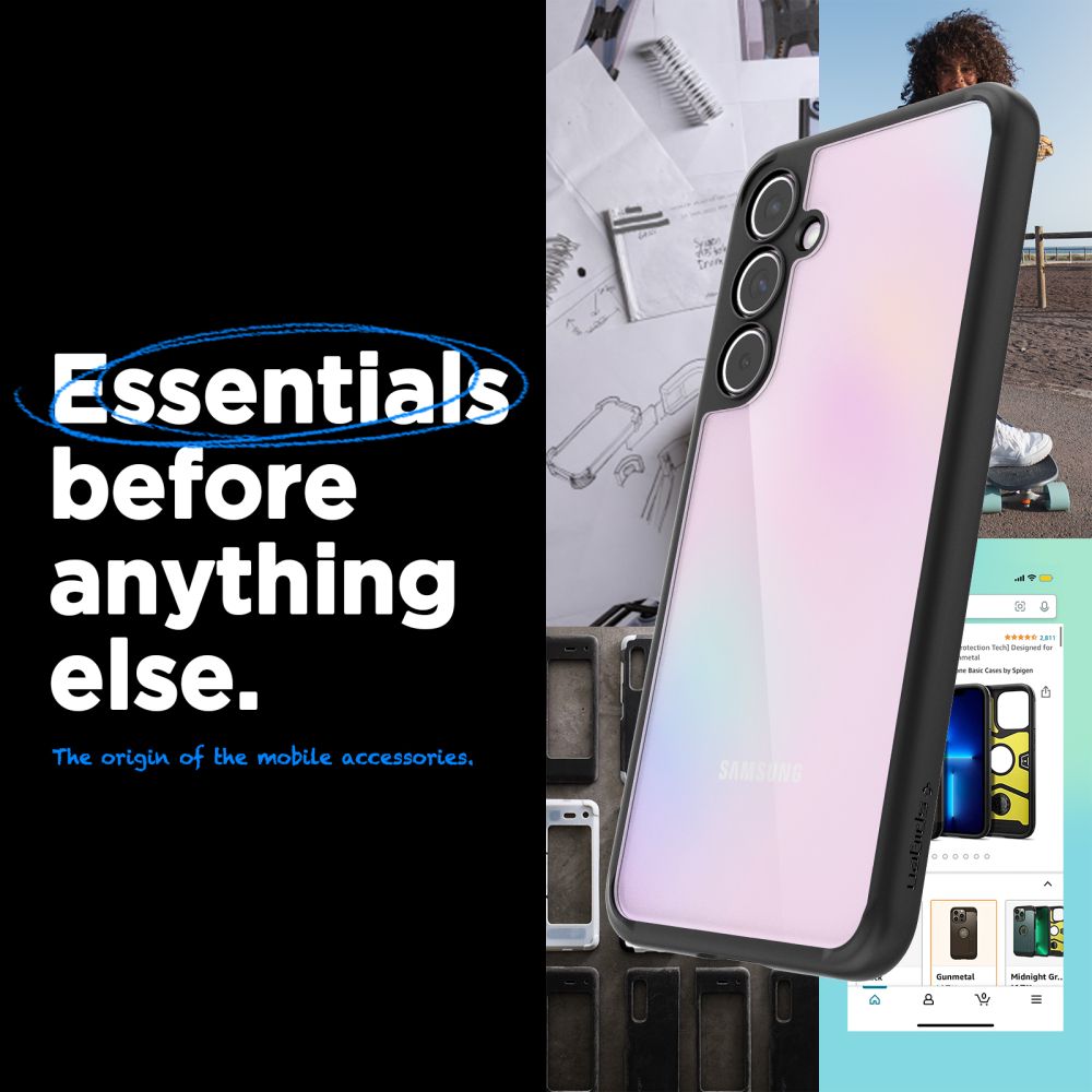 384821_oryg Spigen Ultra Hybrid case for Samsung Galaxy A55 5G matte