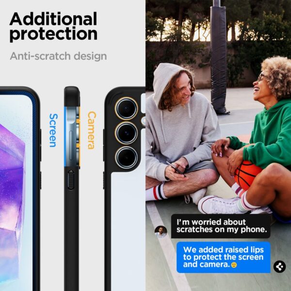 Spigen Ultra Hybrid case for Samsung Galaxy A55 5G matte