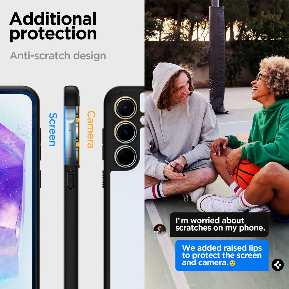 384825_oryg Spigen Ultra Hybrid case for Samsung Galaxy A55 5G matte