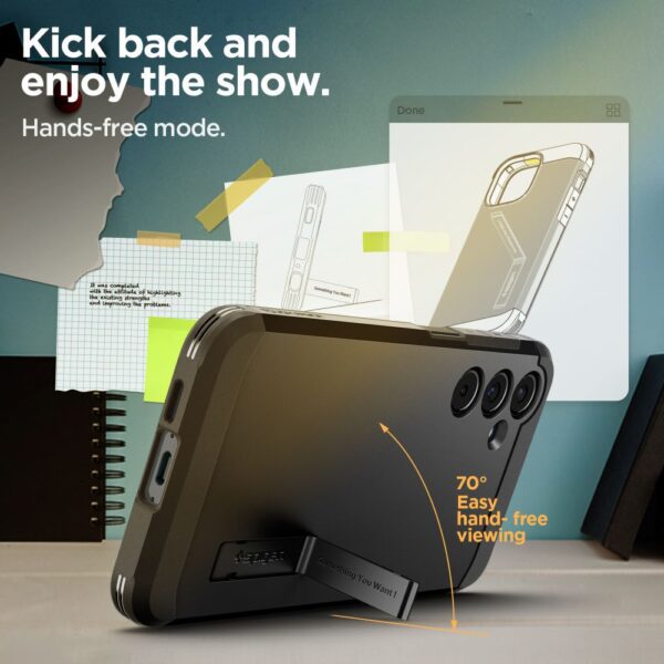 Spigen Tough Armor case for Samsung Galaxy A55 5G black