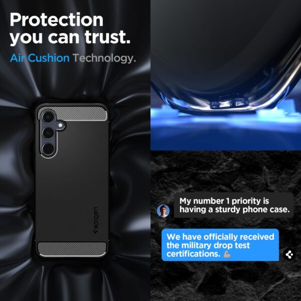 384905_oryg Spigen Rugged Armor case for Samsung Galaxy A55 5G matte