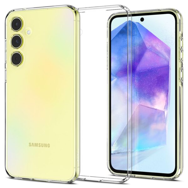Spigen Liquid Crystal case for Samsung Galaxy A55 5G transparent