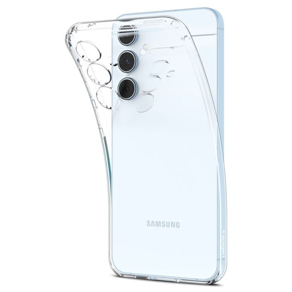 Spigen Liquid Crystal case for Samsung Galaxy A55 5G transparent