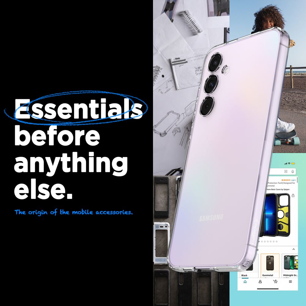 384926_oryg Spigen Liquid Crystal case for Samsung Galaxy A55 5G transparent