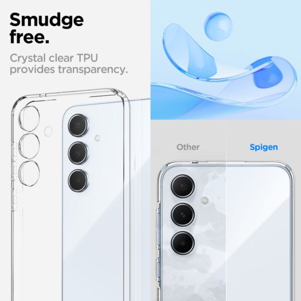 Spigen Liquid Crystal case for Samsung Galaxy A55 5G transparent