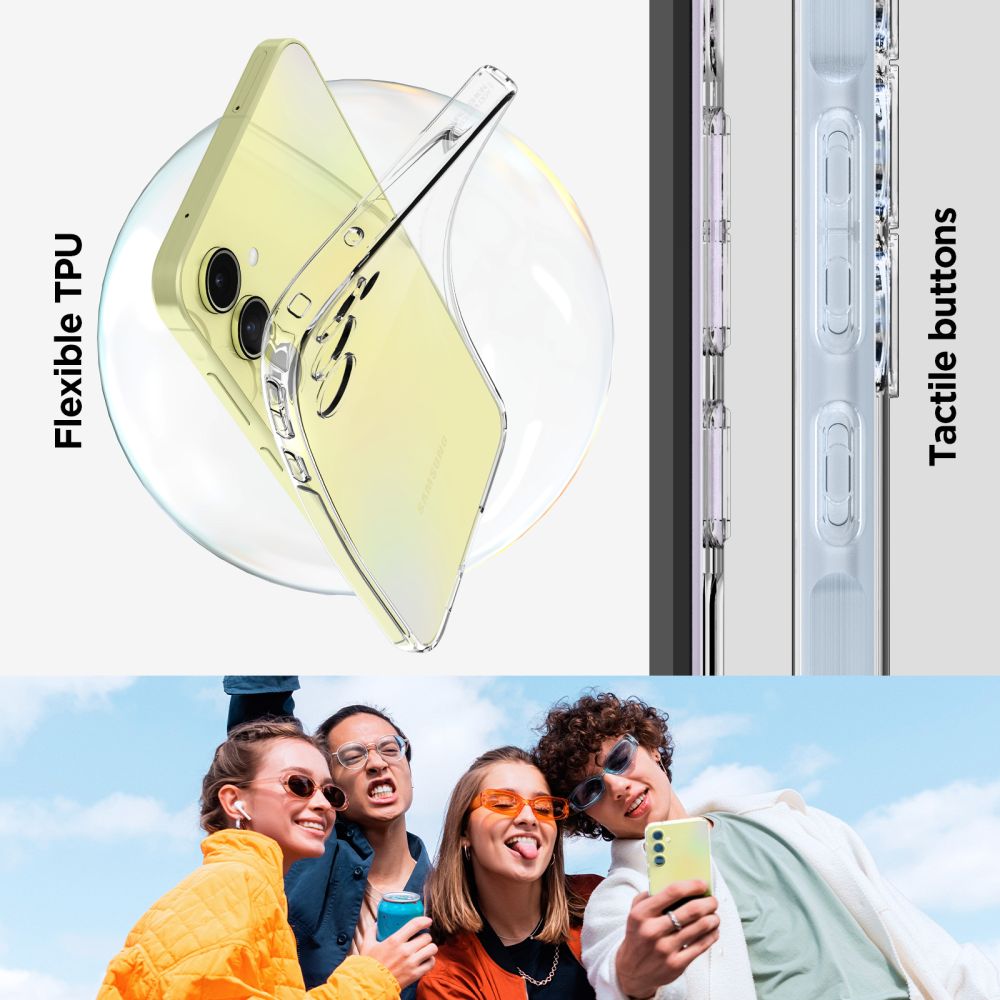 384931_oryg Spigen Liquid Crystal case for Samsung Galaxy A55 5G transparent