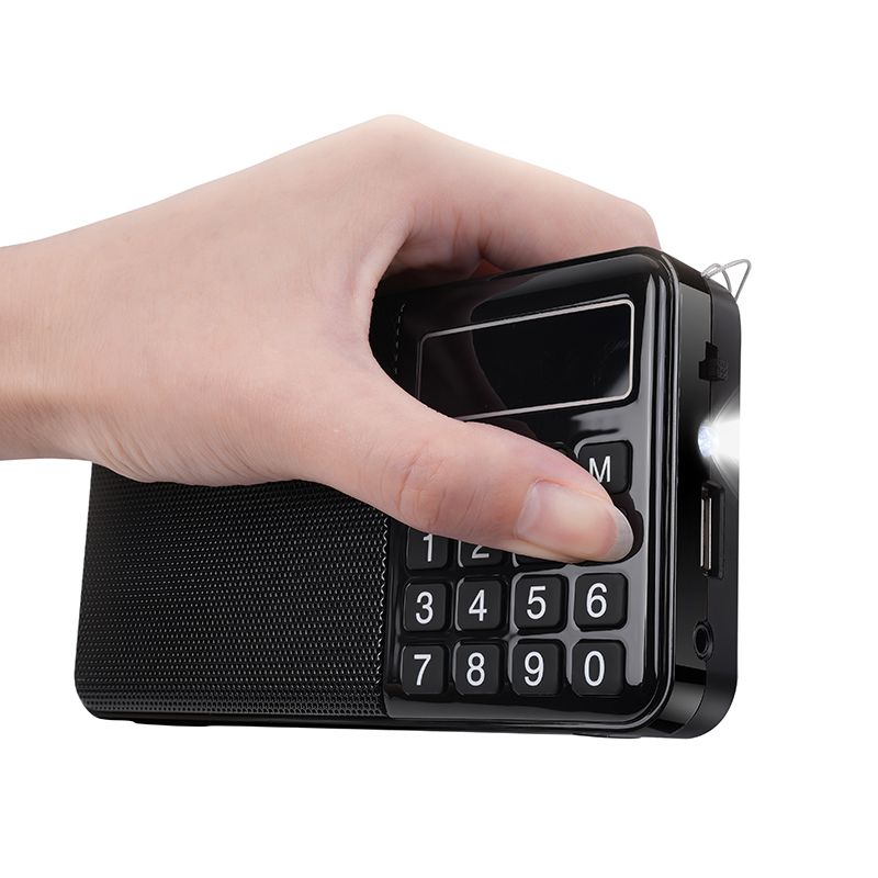 Portable radio Hoco HI50 black