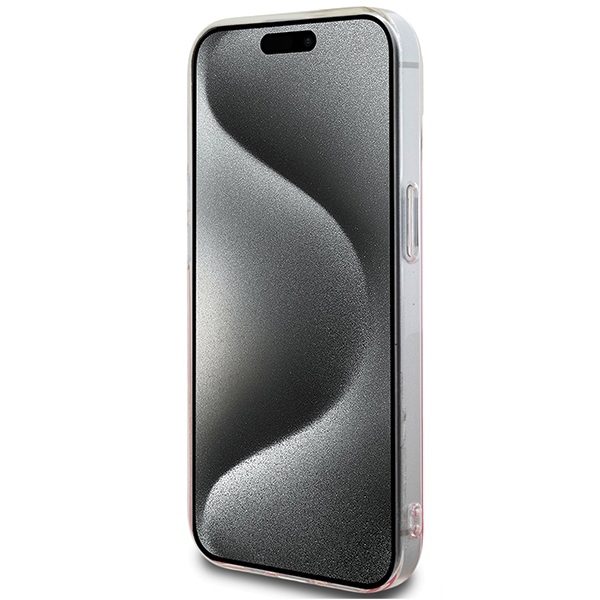 Hello Kitty case for iPhone 15 / 14 / 13 6,1" pink hardcase IML Gradient Electrop Kitty Case Head