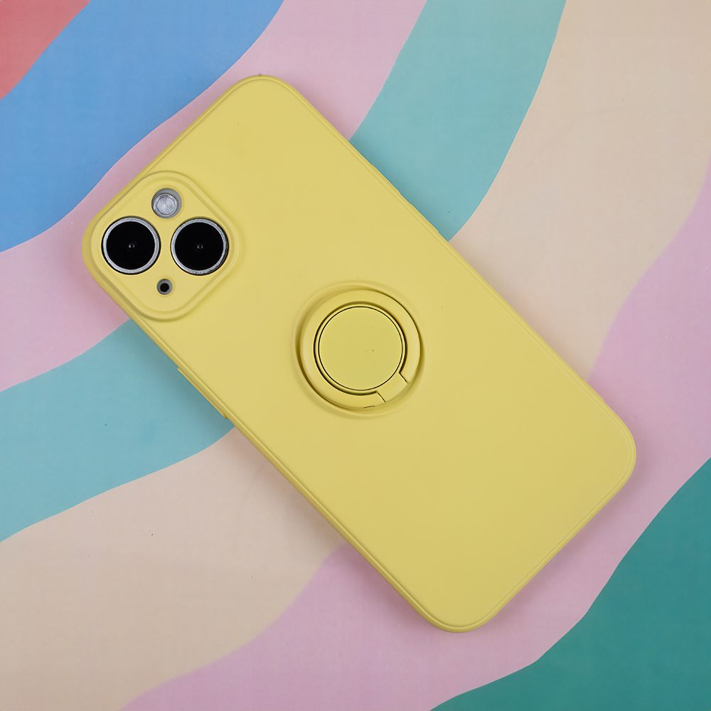 385564_oryg Finger Grip case for iPhone 11 yellow