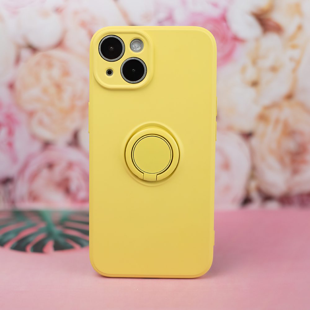 385566_oryg Finger Grip case for iPhone 11 yellow