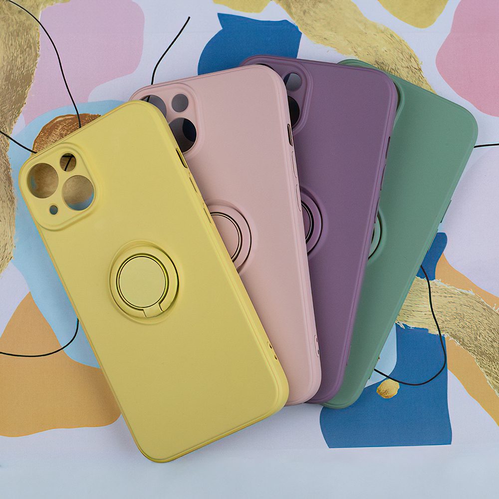 385571_oryg Finger Grip case for iPhone 11 yellow